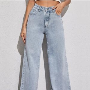 NWT Shein Wide Leg Jeans